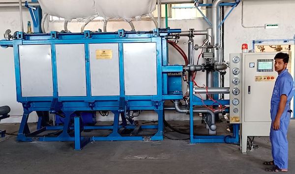 air cooling block machine