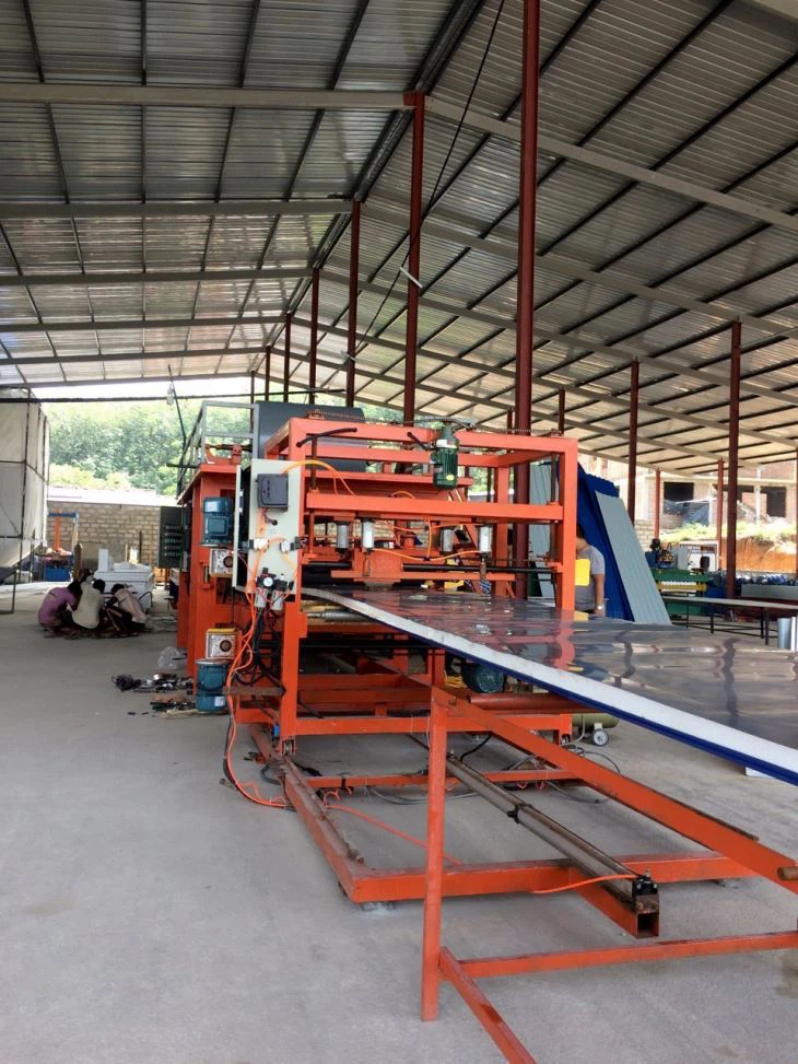 EPS Sandwich Panel komposit papan mesin untuk produksi Panel dinding